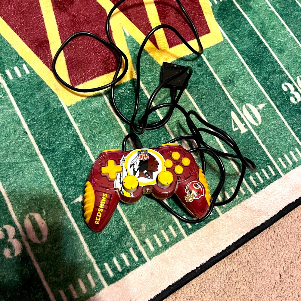 NFL Washington Redskins PlayStation 2 Wired  Gaming Controller